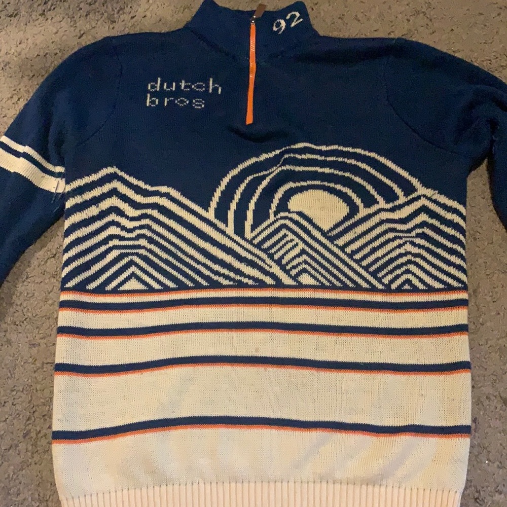 VINTAGE RARE DUTCH BROS SWEATER